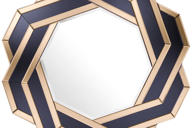 Amber / Black Mirror glass