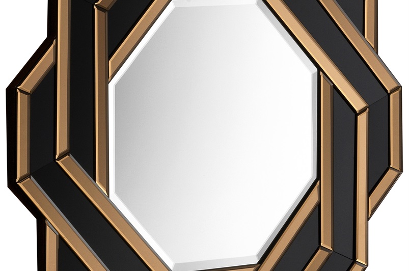 Amber / Black Mirror glass