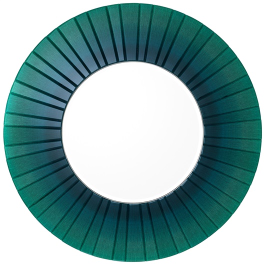 Green Bevelled Mirror