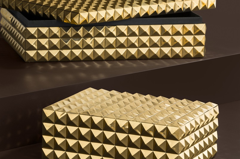 Small Gold finish