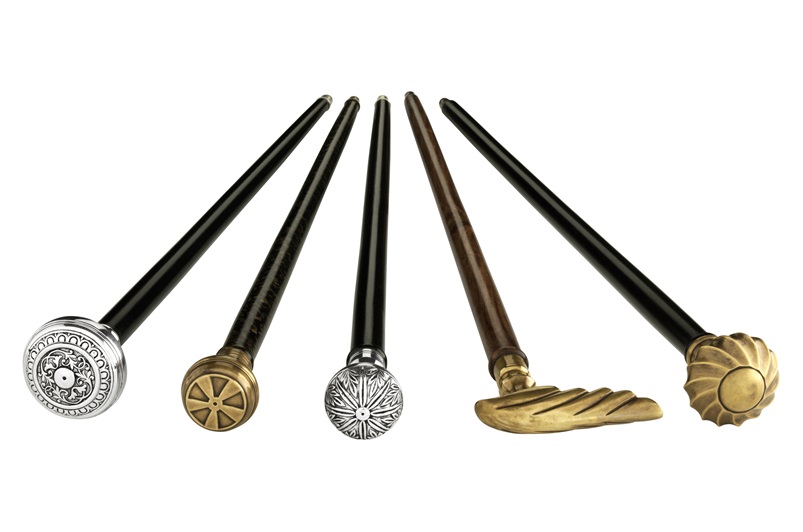Westminister Walking Sticks (set of 5) H90-93.5cm Sheesham wood