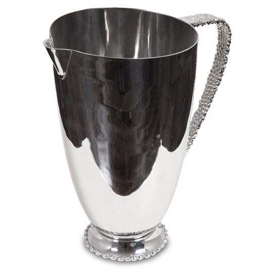 Molten Pitcher  Stainless Steel, Nickelplate