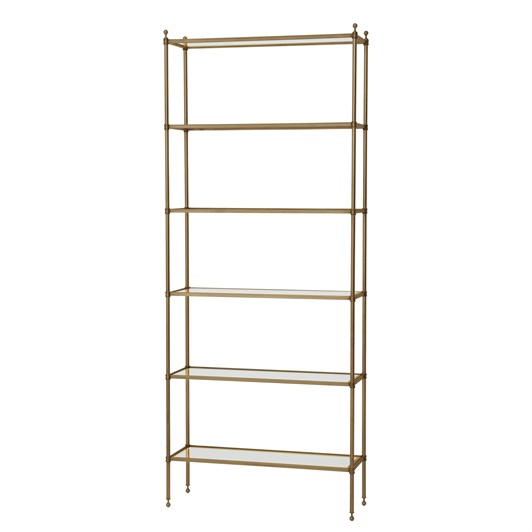 Aged Brass Finish / Bevelled Glass