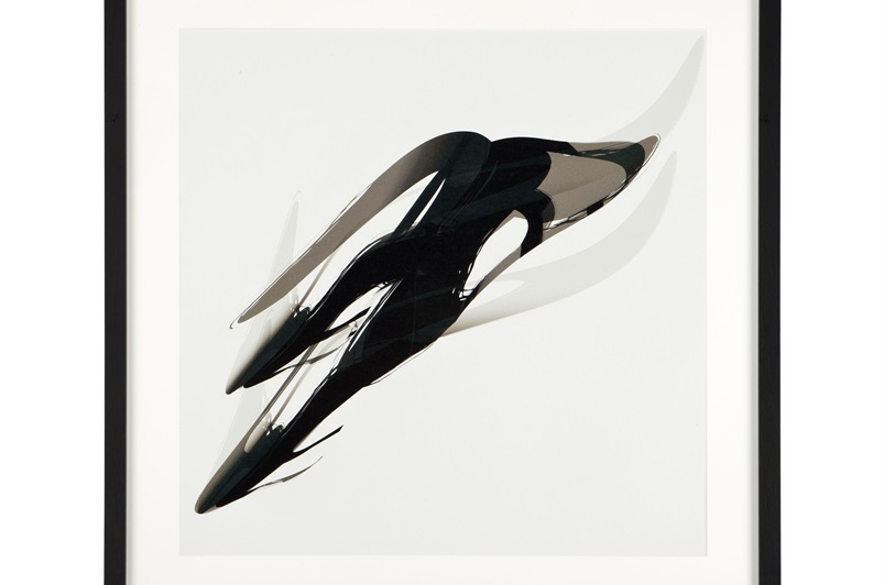 Black Wooden Frame, Clear Glass