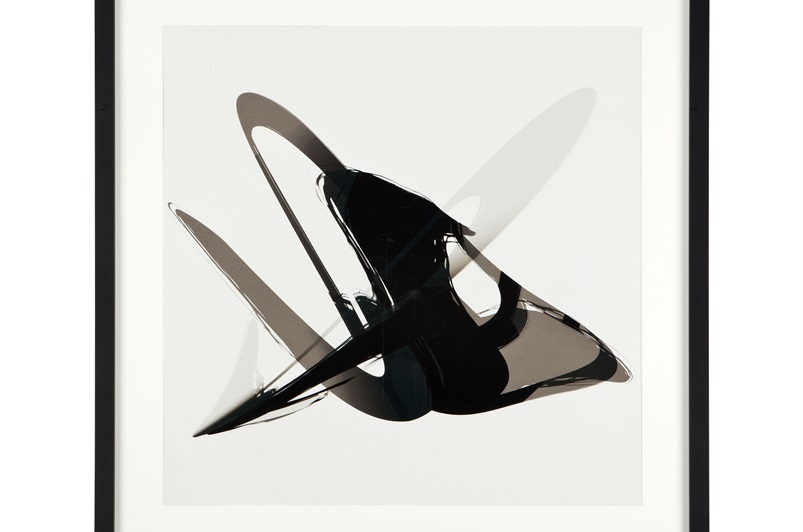Black Wooden Frame, Clear Glass