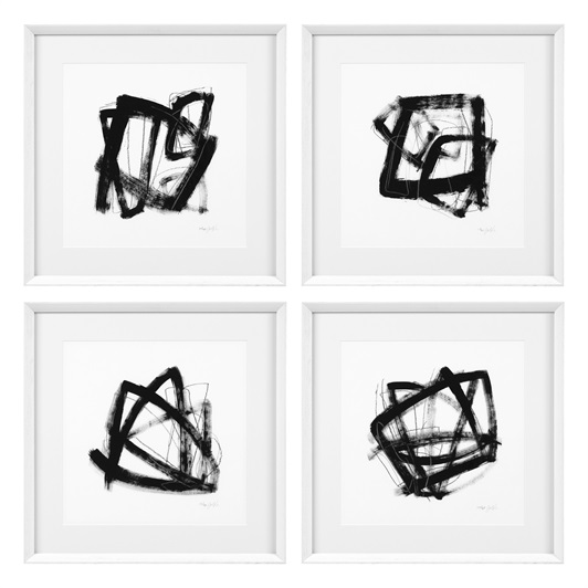 Prints Tessellation set of 4