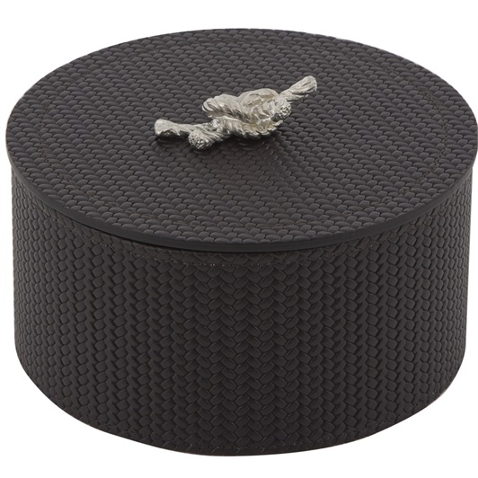 Thalia Round Box Firenze Leather
