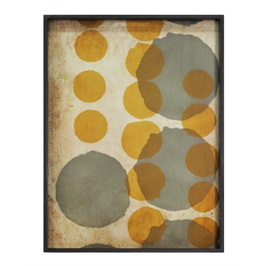 (Large Tray) Sienna Layered Dots