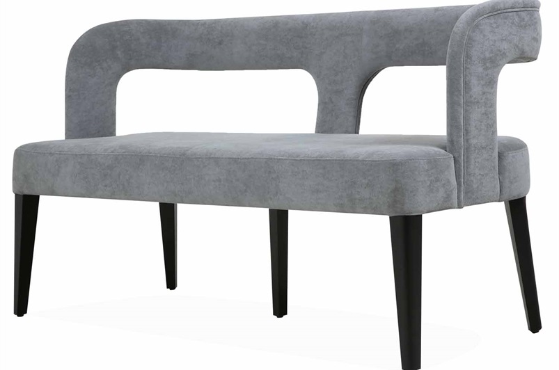 Espresso / Fabric: Crush Lava Rock