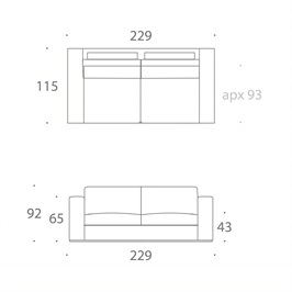 2 SEAT SOFA