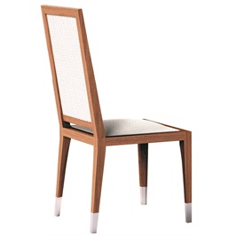 Teak wood / Politech / Polished steel 