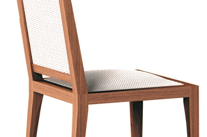 Teak wood / Politech / Polished steel 