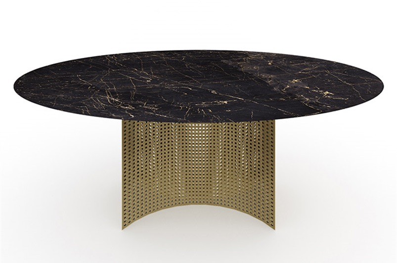 Lunette Dining Table by Alex Mint