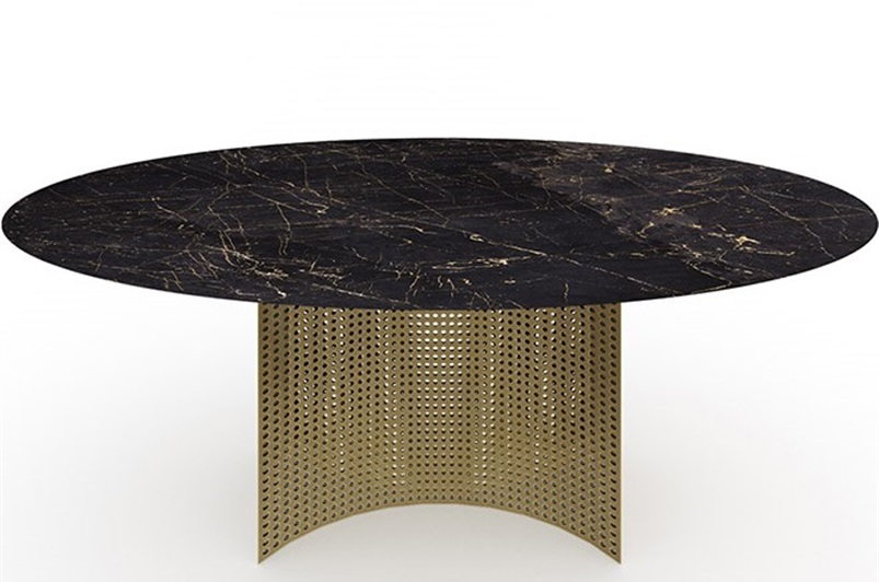 Lunette Dining Table by Alex Mint