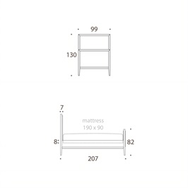 Single bed