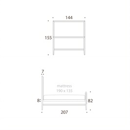 Double bed