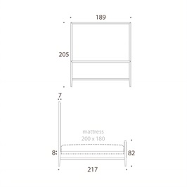 Super king bed tall