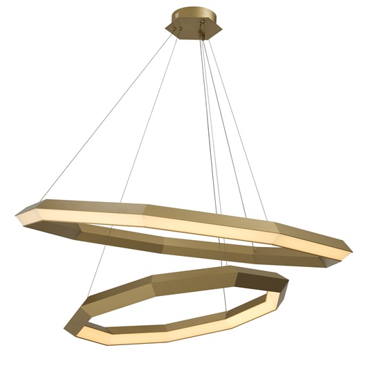 Antique brass finish