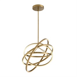 Antique brass finish