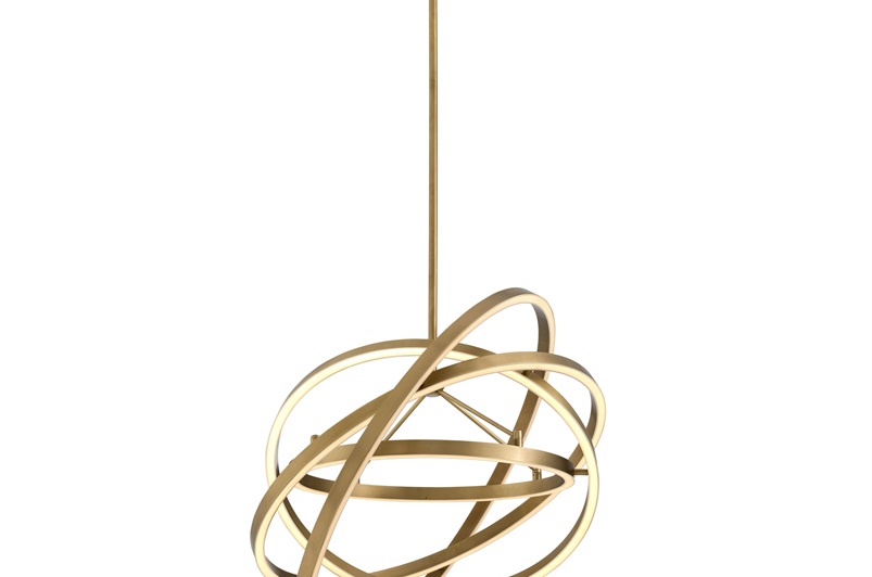 Antique brass finish