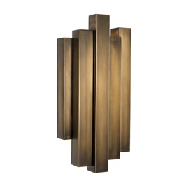 Wall Light - Vintage Brass Finish