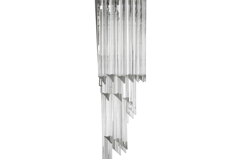  Clear Glass | Nickel Finish