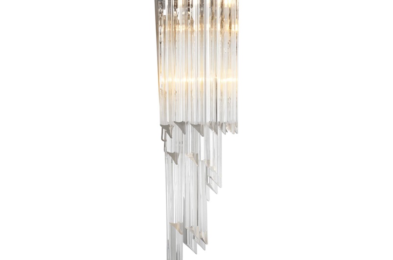  Clear Glass | Nickel Finish
