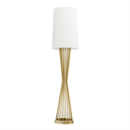 Gold Finish & Off-white shade