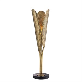 Vintage Brass  & Black Granite Base