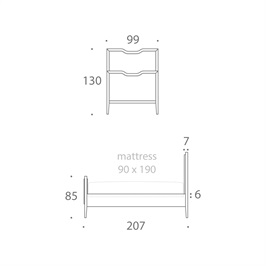 Single bed