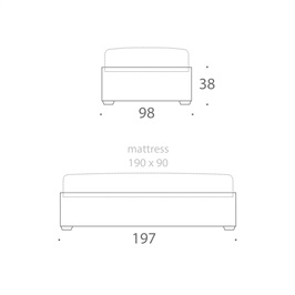 Single Bed Base