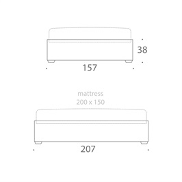 Kingsize Bed Base