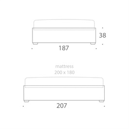 Super Kingsize Bed Base
