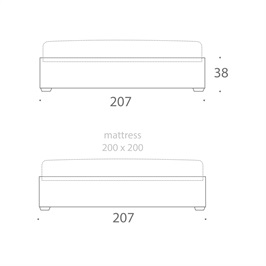 Emperor bed