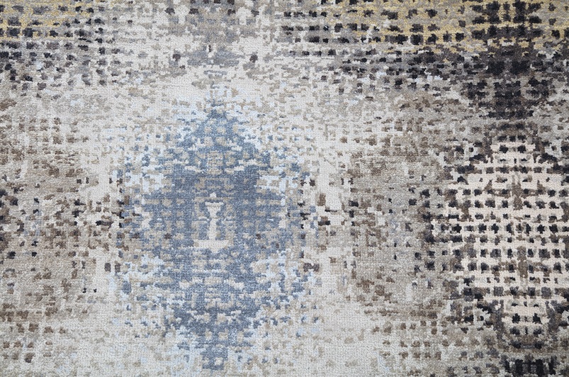 Antique White/Blue Blush