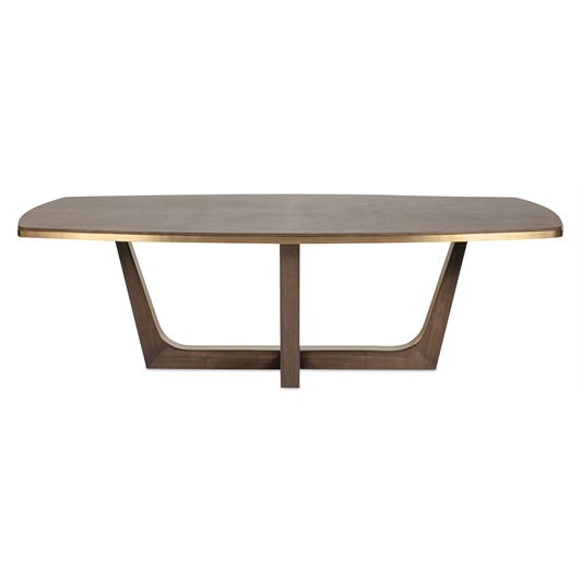 Dark Veneer. Brass Detail