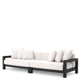 Black finish, Sunbrella canvas