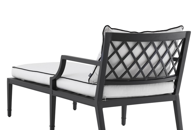 Matte Black finish, Sunbrella canvas