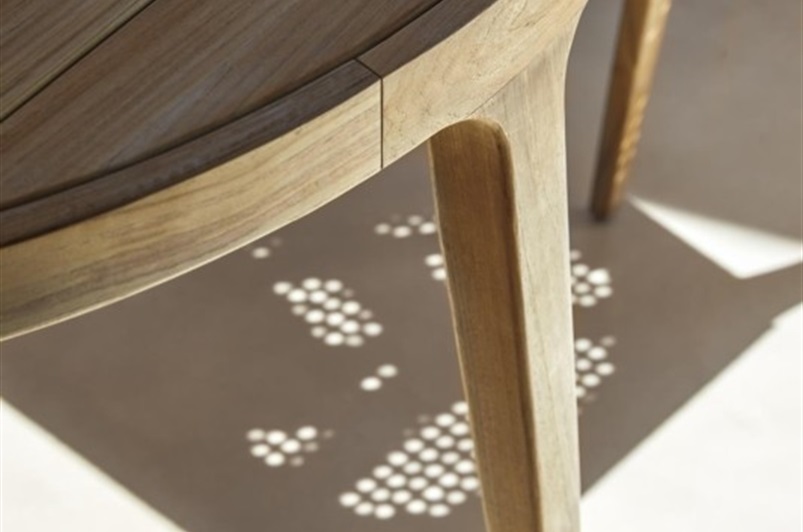 Frame in Teak / Adjustable legs