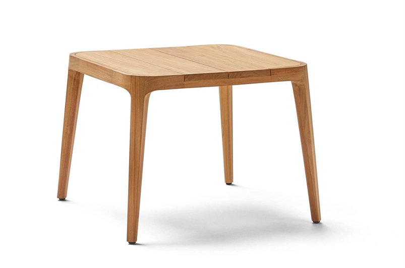 Square side table in Teak