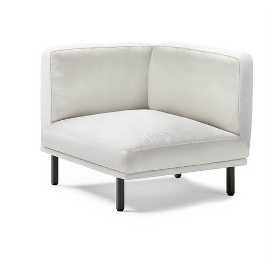 Fabric: G2, White 1086 / Frame Metallic Grey 56