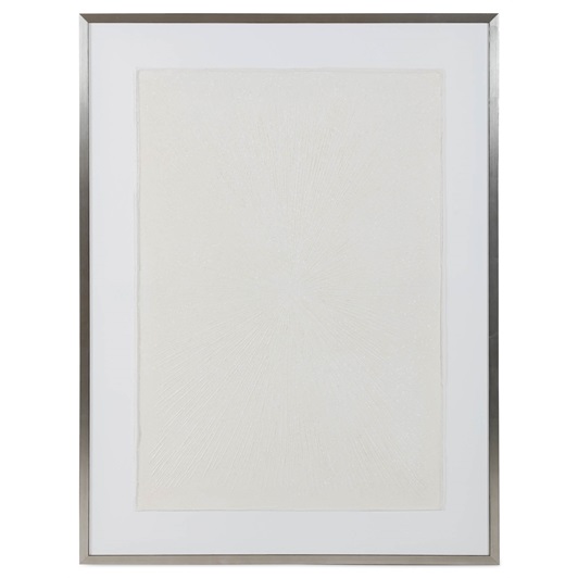 Teifi II Wall Art White/Snow Tone, Frame: Antique Silver