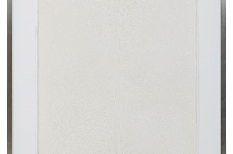 Teifi II Wall Art White/Snow Tone, Frame: Antique Silver