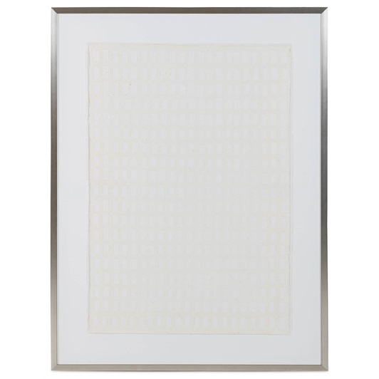 Teifi IV Wall Art White/Snow Tone