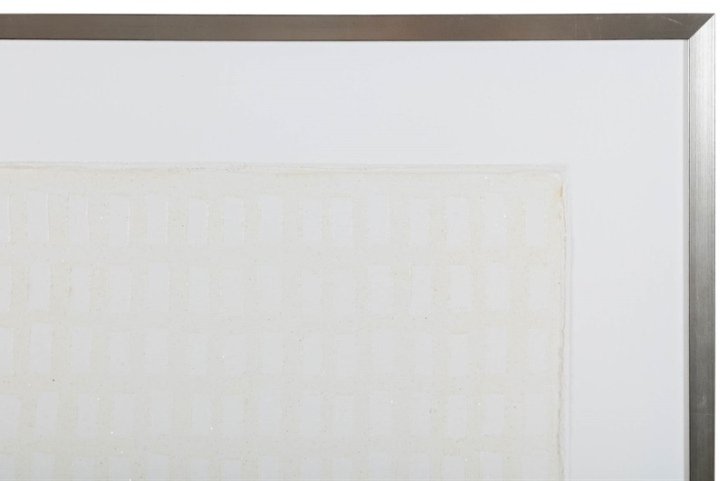 Teifi IV Wall Art White/Snow Tone