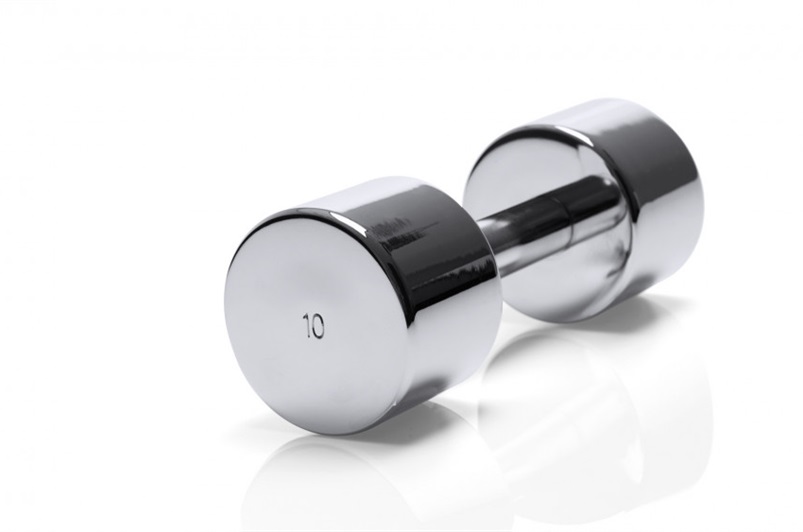1-10kg pairs, Chrome