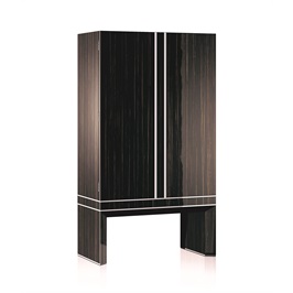 Armoured watch cabinet