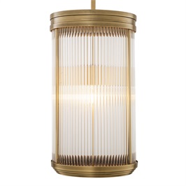 Antique brass finish | clear glass | frosted glass