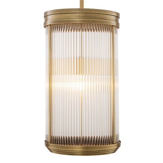 Antique brass finish | clear glass | frosted glass