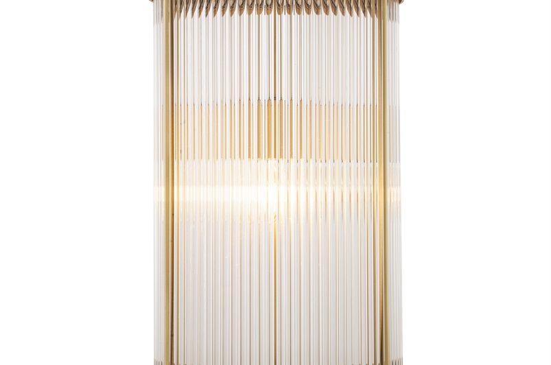 Antique brass finish | clear glass | frosted glass